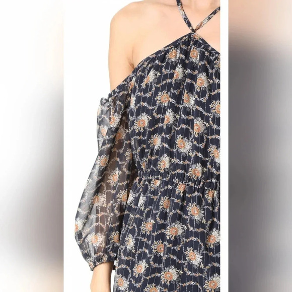 NWT Club Monaco Tansa Dress, Color Sapphire/Bleu Size 00 - Picture 2 of 16